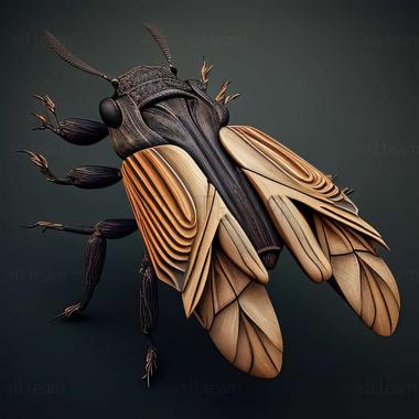 3D модель Manticora latipennis (STL)